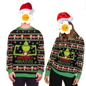 Full Color Digital Crew Neck Long Sleeves Shirt