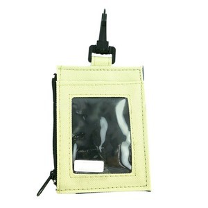 ID Clip with Secure Zip Pocket