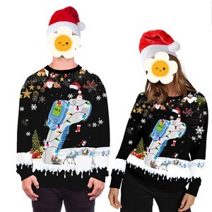 Full Color Digital Crew Neck Long Sleeves Shirt