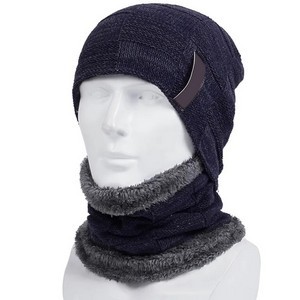 Warm Fleece Knit Beanie