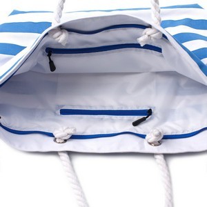 Cotton Resort Tote Bag w/ Rope Handle