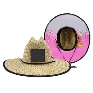 Lifeguard Straw Sun Hat