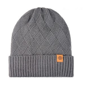 Men's Fleece-Lined Thick Knit Hat