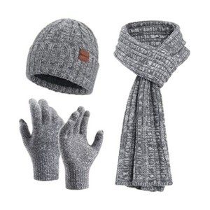 3-in-1 Winter Knit Hat Beanies