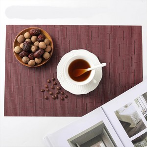 Eco-Friendly Diamond Pattern PVC Dish Mat