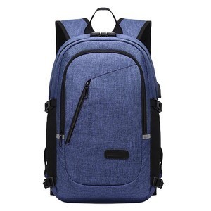 Portable USB Charging Travel Laptop Backpack