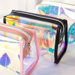 Holographic Clear Makeup Bag