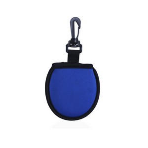Golfball Cleaner Pouch with Clip Hook