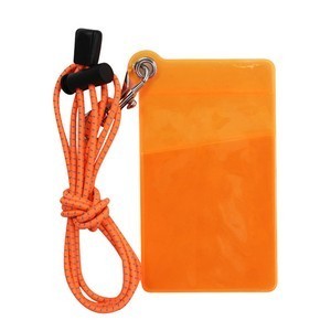 Translucent PVC Badge Holder with Lanyard