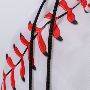Baseball Drawstring Backpack