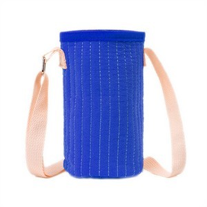 Insulated Can Holder with Adjustable Strap and Detachable Cover