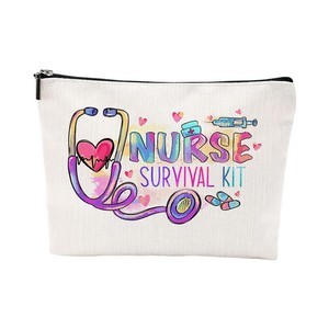 Breast Cancer Awareness Makeup Bag