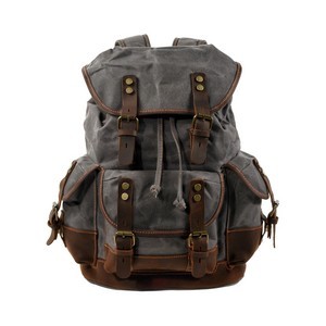 Waterproof Waxed Canvas Backpack