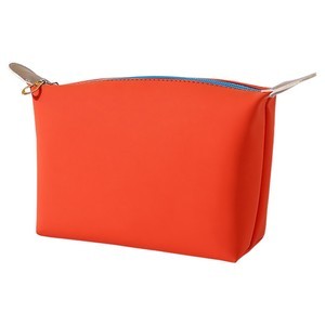 Layered PU Leather Cosmetic Bag