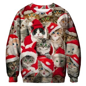 Full Color Digital Crew Neck Long Sleeves Shirt