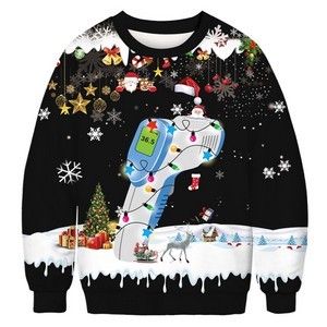 Full Color Digital Crew Neck Long Sleeves Shirt