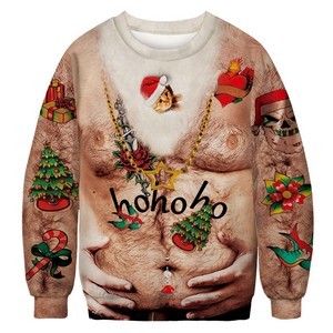 Full Color Digital Crew Neck Long Sleeves Shirt