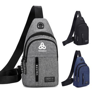 Stylish Sling Bag w/ Headphone Hole