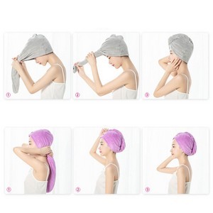 Microfiber Hair Wrap Towel