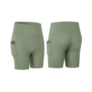 High Waist Compression Exercise Shorts