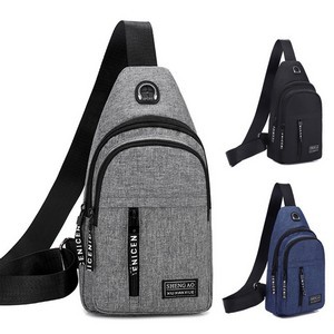 Stylish Sling Bag w/ Headphone Hole