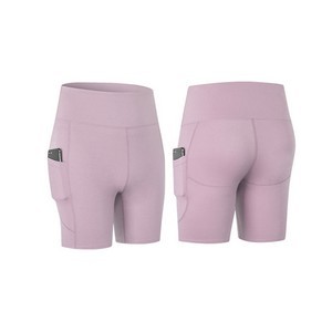 High Waist Compression Exercise Shorts