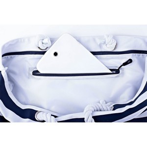 Cotton Resort Tote Bag w/ Rope Handle