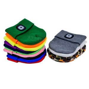 LED Light Knit Hat