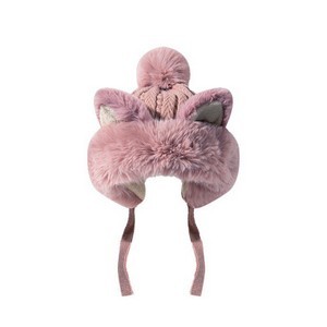 Winter Fox and Cat Ear Furry Knit Hat