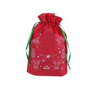 Christmas Drawstring Gift Bag