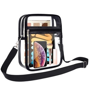 Clear PVC Stadium Crossbody Bag