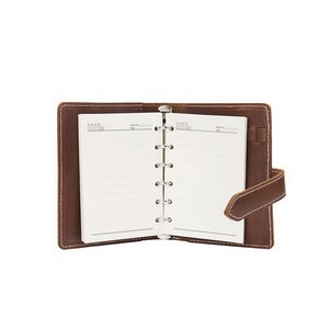 Detachable Soft Leather Bound Notebook