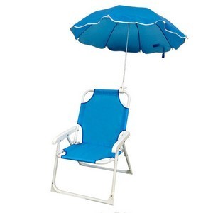 Kids Folding Beach Chair with Umbrella