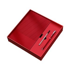PU Leather Journal Notebook Set with Pen