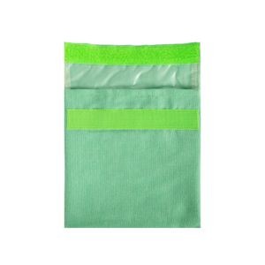 Reusable Bag with Magic Strip and Zip