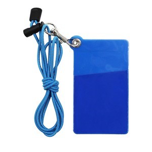 Translucent PVC Badge Holder with Lanyard