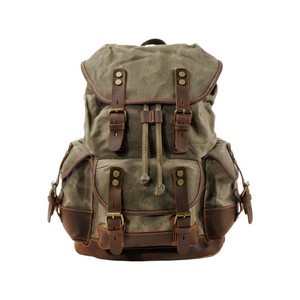 Waterproof Waxed Canvas Backpack