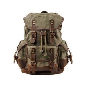 Waterproof Waxed Canvas Backpack