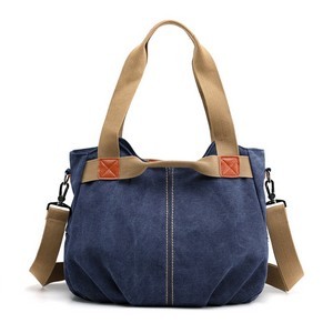 Retro Canvas Shoulder Bag
