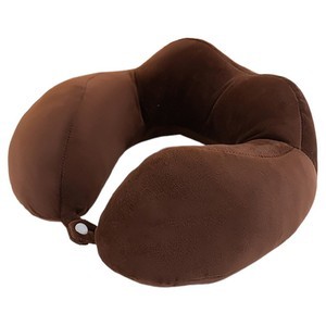 2N1 Gingerbread Heart Cushion & Neck Pillow Set
