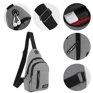 Stylish Sling Bag w/ Headphone Hole