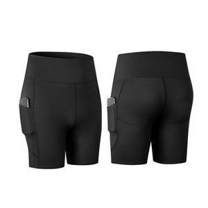 High Waist Compression Exercise Shorts
