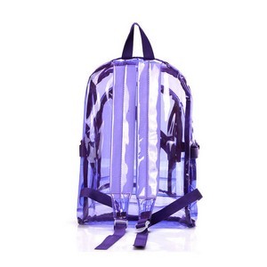 Pvc Clear Plastic Daily Backpack
