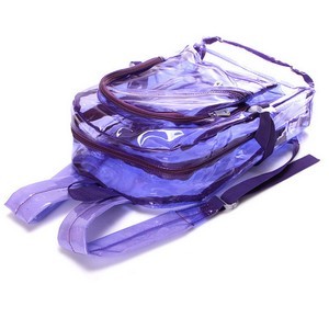 Pvc Clear Plastic Daily Backpack