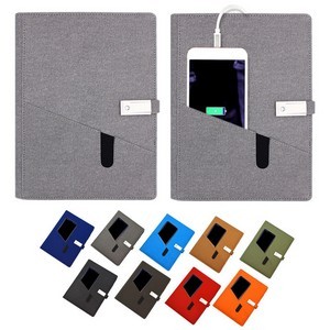 Notebook with 8000mAh Power Bank