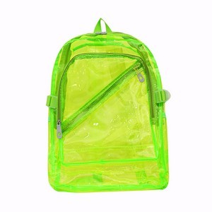 Pvc Clear Plastic Daily Backpack