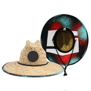 Lifeguard Straw Sun Hat