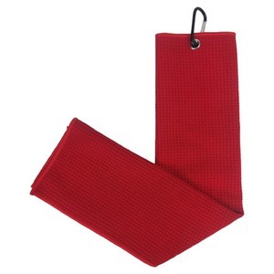 Microfiber Waffle Golf Towel