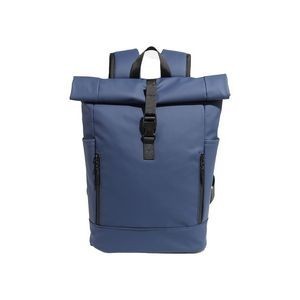 Waterproof Roll Top Laptop Backpack