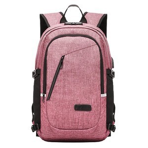Portable USB Charging Travel Laptop Backpack